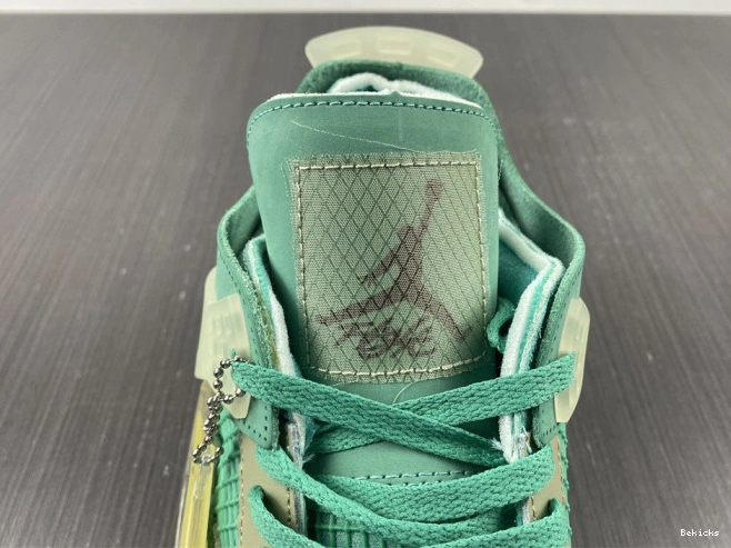 Cheap BK ofw 4 tiffany x jordan air retro nike cv9388-102 green 1111